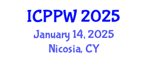 International Conference on Positive Psychology and Wellbeing (ICPPW) January 14, 2025 - Nicosia, Cyprus