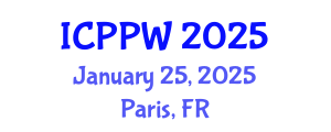 International Conference on Positive Psychology and Wellbeing (ICPPW) January 25, 2025 - Paris, France