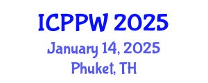 International Conference on Positive Psychology and Wellbeing (ICPPW) January 14, 2025 - Phuket, Thailand