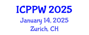 International Conference on Positive Psychology and Wellbeing (ICPPW) January 14, 2025 - Zurich, Switzerland
