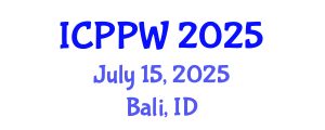 International Conference on Positive Psychology and Wellbeing (ICPPW) July 15, 2025 - Bali, Indonesia