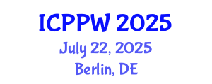International Conference on Positive Psychology and Wellbeing (ICPPW) July 22, 2025 - Berlin, Germany