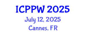 International Conference on Positive Psychology and Wellbeing (ICPPW) July 12, 2025 - Cannes, France