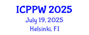 International Conference on Positive Psychology and Wellbeing (ICPPW) July 19, 2025 - Helsinki, Finland