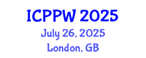 International Conference on Positive Psychology and Wellbeing (ICPPW) July 26, 2025 - London, United Kingdom