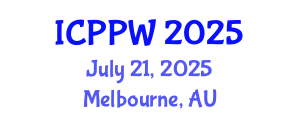 International Conference on Positive Psychology and Wellbeing (ICPPW) July 21, 2025 - Melbourne, Australia