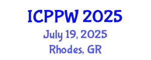 International Conference on Positive Psychology and Wellbeing (ICPPW) July 19, 2025 - Rhodes, Greece