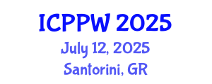 International Conference on Positive Psychology and Wellbeing (ICPPW) July 12, 2025 - Santorini, Greece