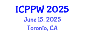 International Conference on Positive Psychology and Wellbeing (ICPPW) June 15, 2025 - Toronto, Canada