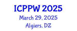 International Conference on Positive Psychology and Wellbeing (ICPPW) March 29, 2025 - Algiers, Algeria