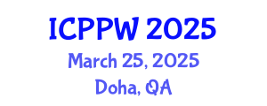 International Conference on Positive Psychology and Wellbeing (ICPPW) March 25, 2025 - Doha, Qatar