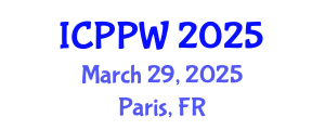International Conference on Positive Psychology and Wellbeing (ICPPW) March 29, 2025 - Paris, France