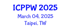 International Conference on Positive Psychology and Wellbeing (ICPPW) March 04, 2025 - Taipei, Taiwan