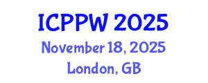 International Conference on Positive Psychology and Wellbeing (ICPPW) November 18, 2025 - London, United Kingdom