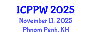 International Conference on Positive Psychology and Wellbeing (ICPPW) November 11, 2025 - Phnom Penh, Cambodia