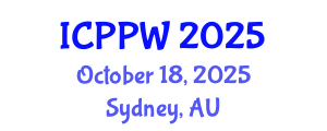 International Conference on Positive Psychology and Wellbeing (ICPPW) October 18, 2025 - Sydney, Australia