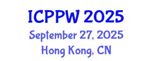 International Conference on Positive Psychology and Wellbeing (ICPPW) September 27, 2025 - Hong Kong, China