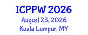 International Conference on Positive Psychology and Wellbeing (ICPPW) August 23, 2026 - Kuala Lumpur, Malaysia International Conference on Positive Psychology and Wellbeing (ICPPW) August 23, 2026 - Kuala Lumpur, Malaysia