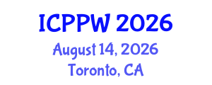 International Conference on Positive Psychology and Wellbeing (ICPPW) August 14, 2026 - Toronto, Canada International Conference on Positive Psychology and Wellbeing (ICPPW) August 14, 2026 - Toronto, Canada