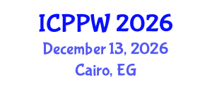 International Conference on Positive Psychology and Wellbeing (ICPPW) December 13, 2026 - Cairo, Egypt International Conference on Positive Psychology and Wellbeing (ICPPW) December 13, 2026 - Cairo, Egypt