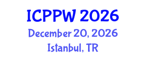 International Conference on Positive Psychology and Wellbeing (ICPPW) December 20, 2026 - Istanbul, Turkey International Conference on Positive Psychology and Wellbeing (ICPPW) December 20, 2026 - Istanbul, Turkey