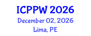 International Conference on Positive Psychology and Wellbeing (ICPPW) December 02, 2026 - Lima, Peru