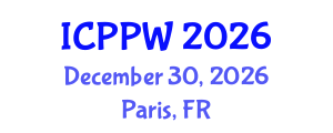 International Conference on Positive Psychology and Wellbeing (ICPPW) December 30, 2026 - Paris, France International Conference on Positive Psychology and Wellbeing (ICPPW) December 30, 2026 - Paris, France