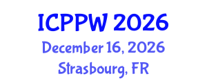 International Conference on Positive Psychology and Wellbeing (ICPPW) December 16, 2026 - Strasbourg, France International Conference on Positive Psychology and Wellbeing (ICPPW) December 16, 2026 - Strasbourg, France