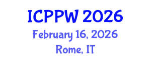 International Conference on Positive Psychology and Wellbeing (ICPPW) February 16, 2026 - Rome, Italy International Conference on Positive Psychology and Wellbeing (ICPPW) February 16, 2026 - Rome, Italy