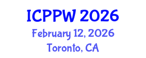 International Conference on Positive Psychology and Wellbeing (ICPPW) February 12, 2026 - Toronto, Canada International Conference on Positive Psychology and Wellbeing (ICPPW) February 12, 2026 - Toronto, Canada