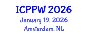 International Conference on Positive Psychology and Wellbeing (ICPPW) January 19, 2026 - Amsterdam, Netherlands International Conference on Positive Psychology and Wellbeing (ICPPW) January 19, 2026 - Amsterdam, Netherlands