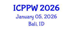 International Conference on Positive Psychology and Wellbeing (ICPPW) January 05, 2026 - Bali, Indonesia International Conference on Positive Psychology and Wellbeing (ICPPW) January 05, 2026 - Bali, Indonesia