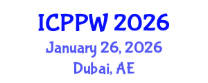 International Conference on Positive Psychology and Wellbeing (ICPPW) January 26, 2026 - Dubai, United Arab Emirates International Conference on Positive Psychology and Wellbeing (ICPPW) January 26, 2026 - Dubai, United Arab Emirates