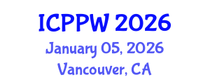 International Conference on Positive Psychology and Wellbeing (ICPPW) January 05, 2026 - Vancouver, Canada International Conference on Positive Psychology and Wellbeing (ICPPW) January 05, 2026 - Vancouver, Canada