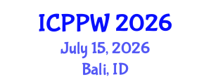 International Conference on Positive Psychology and Wellbeing (ICPPW) July 15, 2026 - Bali, Indonesia International Conference on Positive Psychology and Wellbeing (ICPPW) July 15, 2026 - Bali, Indonesia