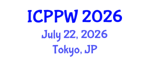 International Conference on Positive Psychology and Wellbeing (ICPPW) July 22, 2026 - Tokyo, Japan International Conference on Positive Psychology and Wellbeing (ICPPW) July 22, 2026 - Tokyo, Japan