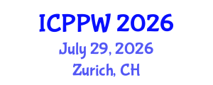 International Conference on Positive Psychology and Wellbeing (ICPPW) July 29, 2026 - Zurich, Switzerland International Conference on Positive Psychology and Wellbeing (ICPPW) July 29, 2026 - Zurich, Switzerland