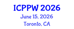 International Conference on Positive Psychology and Wellbeing (ICPPW) June 15, 2026 - Toronto, Canada International Conference on Positive Psychology and Wellbeing (ICPPW) June 15, 2026 - Toronto, Canada