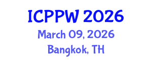International Conference on Positive Psychology and Wellbeing (ICPPW) March 09, 2026 - Bangkok, Thailand