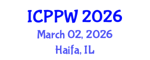 International Conference on Positive Psychology and Wellbeing (ICPPW) March 02, 2026 - Haifa, Israel International Conference on Positive Psychology and Wellbeing (ICPPW) March 02, 2026 - Haifa, Israel