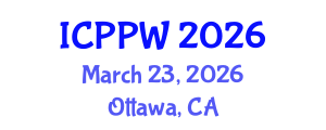 International Conference on Positive Psychology and Wellbeing (ICPPW) March 23, 2026 - Ottawa, Canada International Conference on Positive Psychology and Wellbeing (ICPPW) March 23, 2026 - Ottawa, Canada