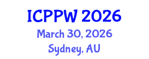 International Conference on Positive Psychology and Wellbeing (ICPPW) March 30, 2026 - Sydney, Australia International Conference on Positive Psychology and Wellbeing (ICPPW) March 30, 2026 - Sydney, Australia