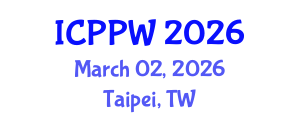International Conference on Positive Psychology and Wellbeing (ICPPW) March 02, 2026 - Taipei, Taiwan