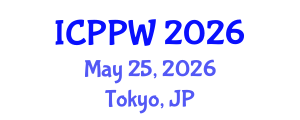 International Conference on Positive Psychology and Wellbeing (ICPPW) May 25, 2026 - Tokyo, Japan International Conference on Positive Psychology and Wellbeing (ICPPW) May 25, 2026 - Tokyo, Japan