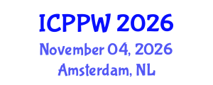 International Conference on Positive Psychology and Wellbeing (ICPPW) November 04, 2026 - Amsterdam, Netherlands International Conference on Positive Psychology and Wellbeing (ICPPW) November 04, 2026 - Amsterdam, Netherlands