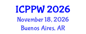 International Conference on Positive Psychology and Wellbeing (ICPPW) November 18, 2026 - Buenos Aires, Argentina International Conference on Positive Psychology and Wellbeing (ICPPW) November 18, 2026 - Buenos Aires, Argentina