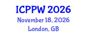 International Conference on Positive Psychology and Wellbeing (ICPPW) November 18, 2026 - London, United Kingdom International Conference on Positive Psychology and Wellbeing (ICPPW) November 18, 2026 - London, United Kingdom