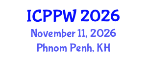 International Conference on Positive Psychology and Wellbeing (ICPPW) November 11, 2026 - Phnom Penh, Cambodia International Conference on Positive Psychology and Wellbeing (ICPPW) November 11, 2026 - Phnom Penh, Cambodia
