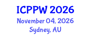 International Conference on Positive Psychology and Wellbeing (ICPPW) November 04, 2026 - Sydney, Australia International Conference on Positive Psychology and Wellbeing (ICPPW) November 04, 2026 - Sydney, Australia