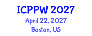 International Conference on Positive Psychology and Wellbeing (ICPPW) April 22, 2027 - Boston, United States